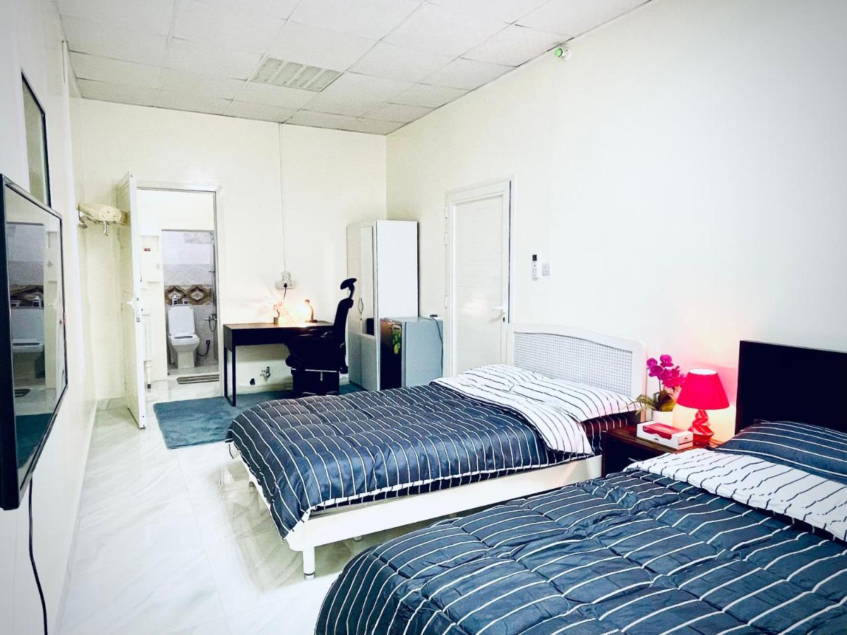 Private 2Bedroom Villa With T&B And Kitchenette Near Abu Dhabi International Airport Buitenkant foto